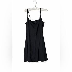 SKIMS Smooth Black Mini Dress